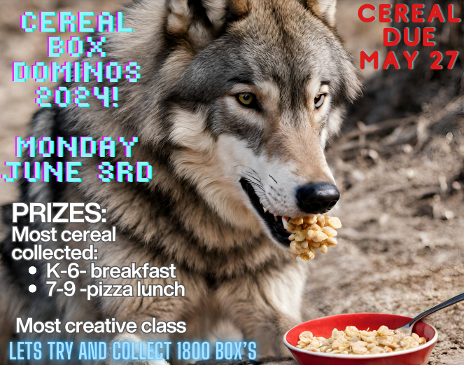 Cereal Box Dominos