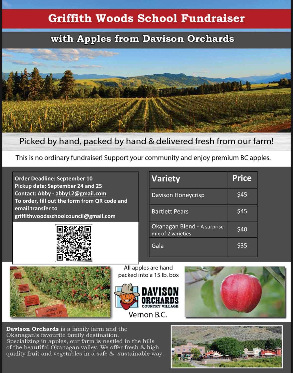 Davison Orchards Fundraiser