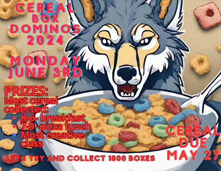 Cereal Box Dominos